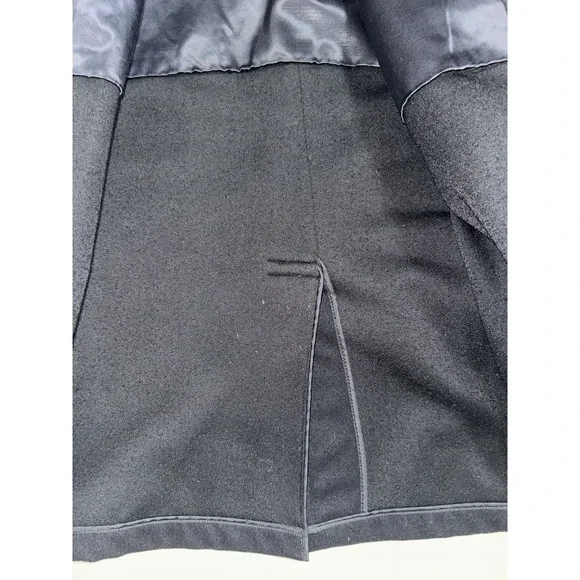 DSCP Quarterdeck Collections US Navy Black Wool Pea Coat Military Jacket Sz 44R - Picture 11 of 12